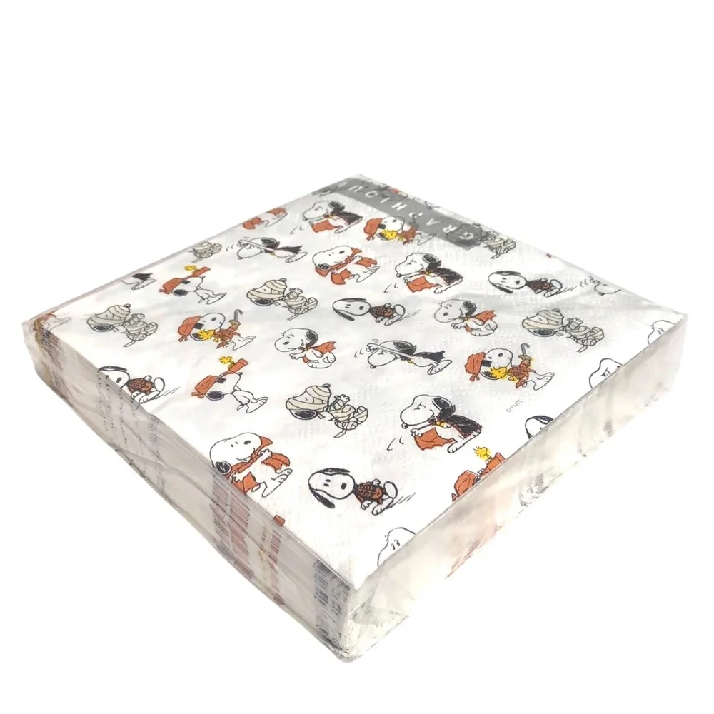 Peanuts Snoopy Character Cocktail Paper Napkins, 40 ct